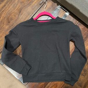 Athletic Works Classic Black Kids Sweatshirt